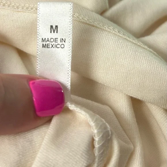 Reformation Cello Knit Top Cream Size M - Picture 5 of 11